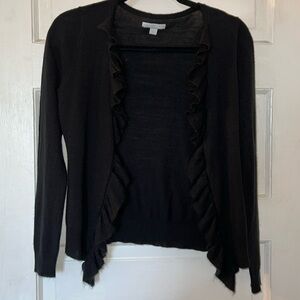 New York & Company Open Front Cardigan GUC